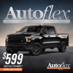 2024 Chevrolet Silverado 1500 Crew Cab Custom 2WD with 20” Black Alloy Wheels, Custom Convenience Package