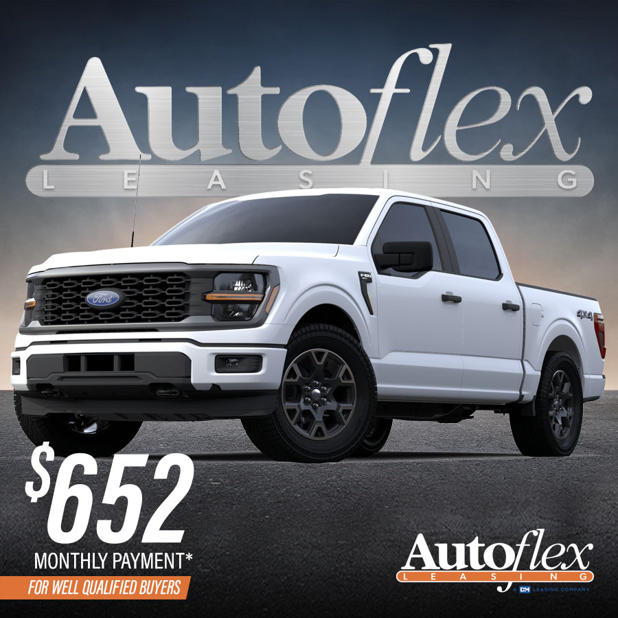 2024 Ford F150 STX Supercrew XL Autoflex Leasing