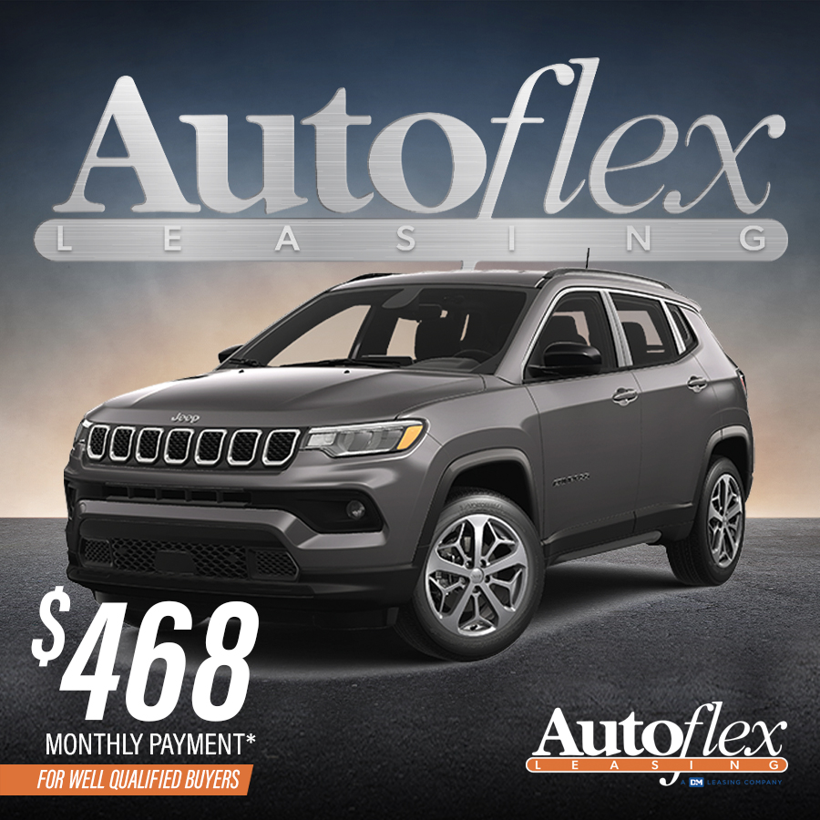 2024 Jeep Compass Sport 4x4 with Active Lane Management, 8.4” Touchscreen