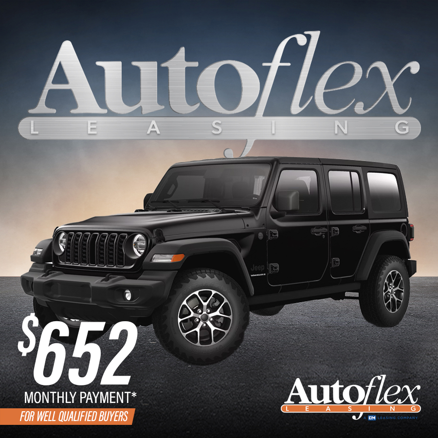 2024 Jeep Wrangler Sport S 4WD with Hard Top, 12.3” Touchscreen