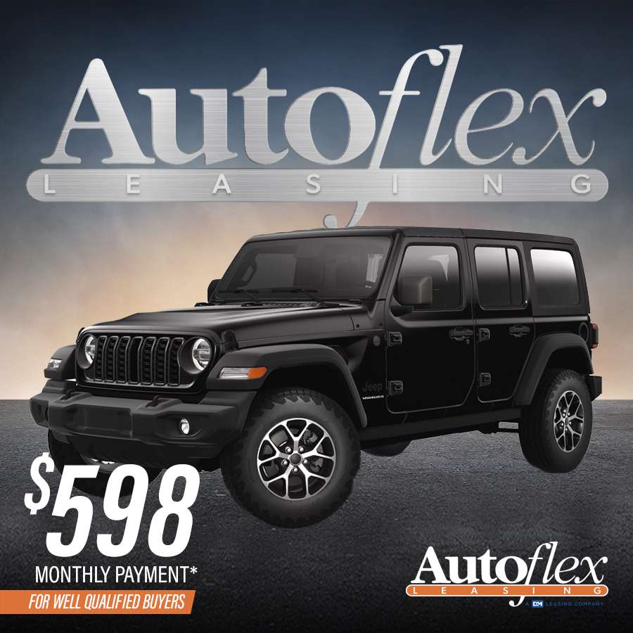 2024 Jeep Wrangler Sport S 4WD with Hard Top, 12.3” Touchscreen